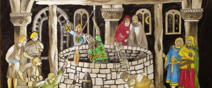 Der Burgbrunnen auf der Harzburg